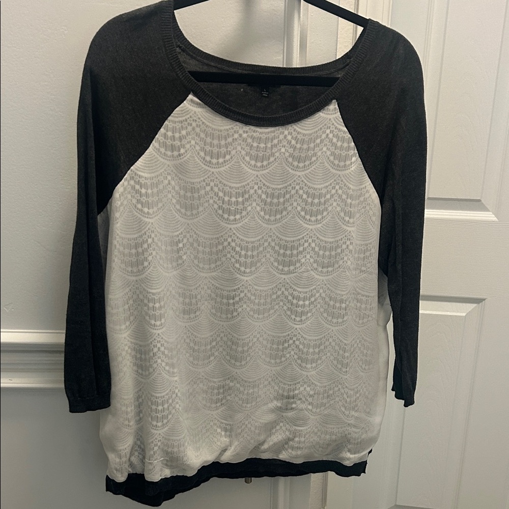 The Linited Black and White Women's Top